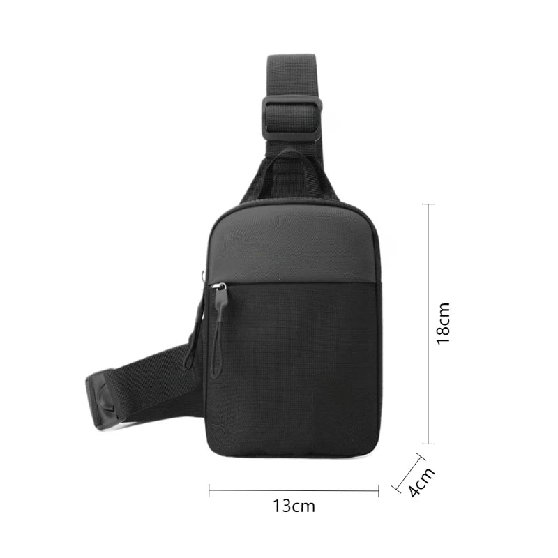 Men Waterproof Sling Bag Oxford Chest Crossbody Travel Shoulder Bag TAVEN System LLC