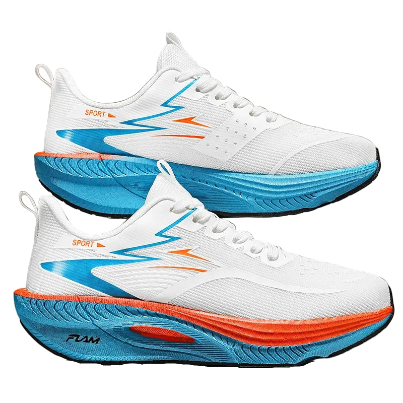 Men Carbon Plate Running Shoes Air Cushion Breathable Sneakers TAVEN System LLC