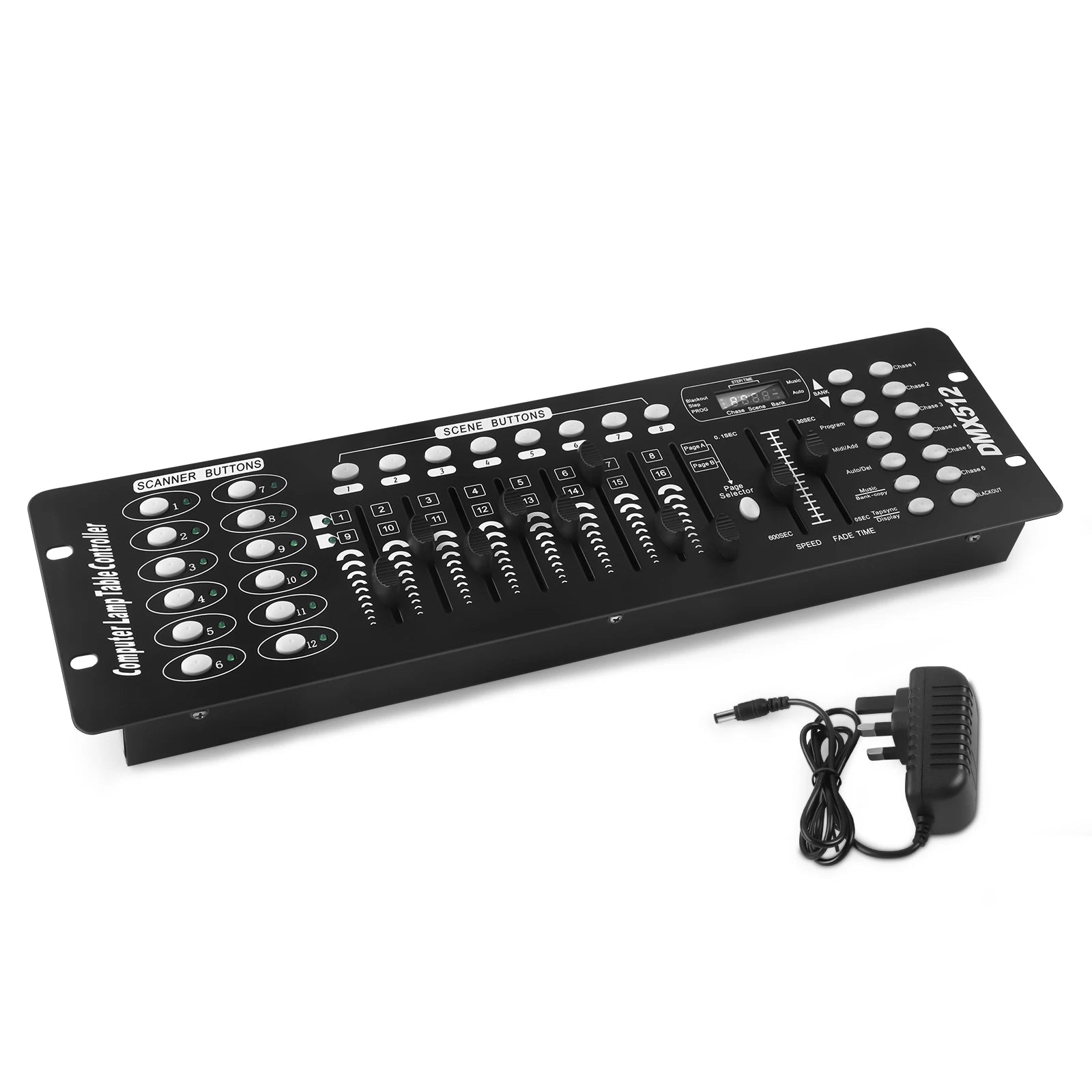 U`King DMX 512 Controller 192 Channel DMX Console Stage Light Console For Party DJ Disco Lights Show Night Club TAVEN System LLC