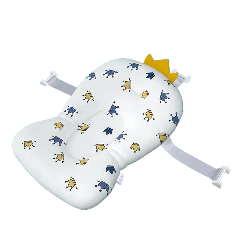 Portable Baby Bathtub Pad Ajustable Bath Tub Shower Cushion Newborn Support Seat Mat Foldable Baby Bath Seat Floating Water Pad TAVEN System LLC