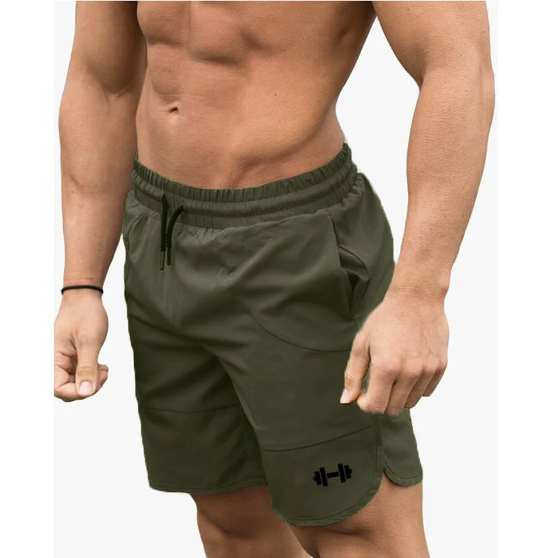 Summer Mens Casual Shorts Gym Wear Fitness Workout Shorts Men Sport Short Pants Tennis Basketball Soccer Training Running Shorts TAVEN System LLC