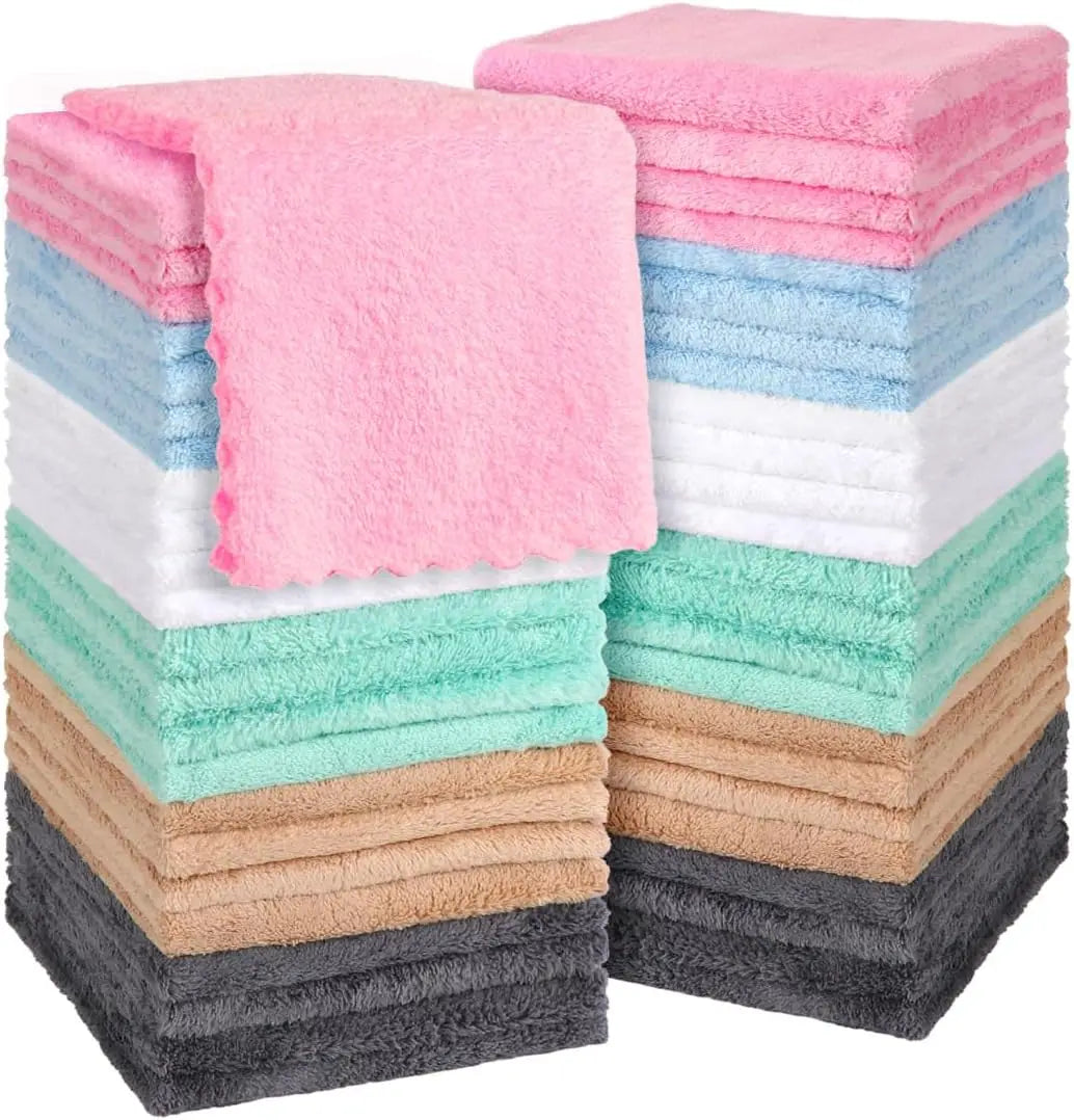 Bath Towels Pack of 2(27'' x 54'') - Soft Feel, Highly Absorbent, Quick Drying Microfiber for Body, Sport, Yoga, SPA, Fitness - TAVEN System LLC