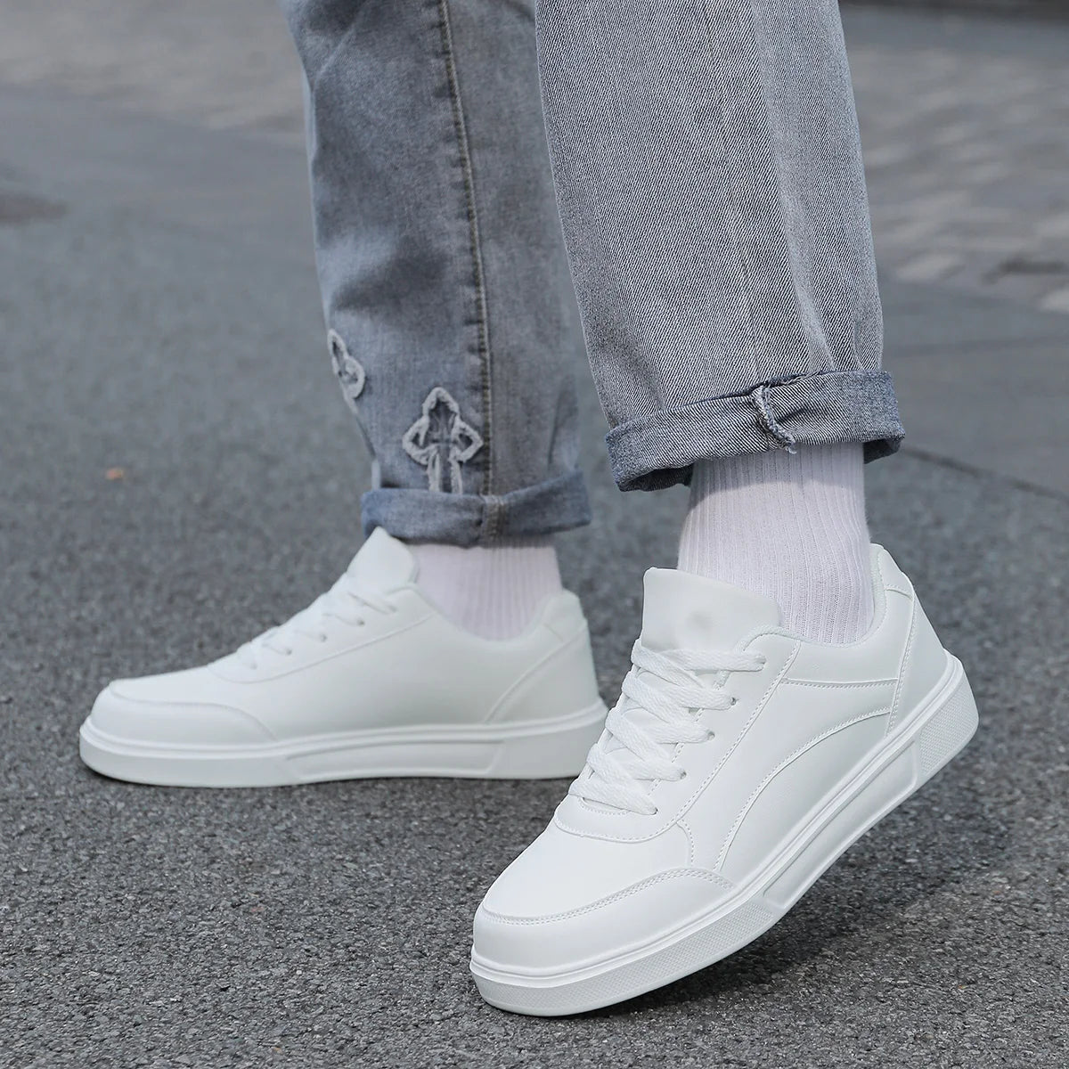 Men Casual Sneakers Lightweight Breathable Non Slip Sports Shoes