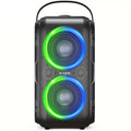 W-KING T9-2 80W RMS Party Portable Speakers Bluetooth Wireless Boombox with 4 Drivers (2*4.04'' Woofer), Huge 105dB Sound Large Party Box TAVEN System LLC