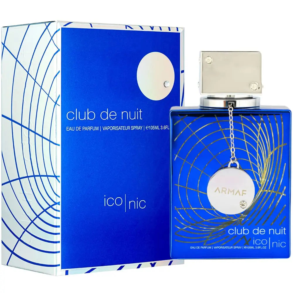 Club De Nuit Blue Iconic for Men Eau De Parfum Spray, 3.6 Ounce TAVEN System LLC