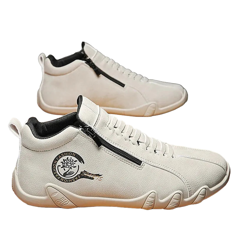 Men Side Zipper Short Boots Casual Outdoor Fashion Sneakers Shoes