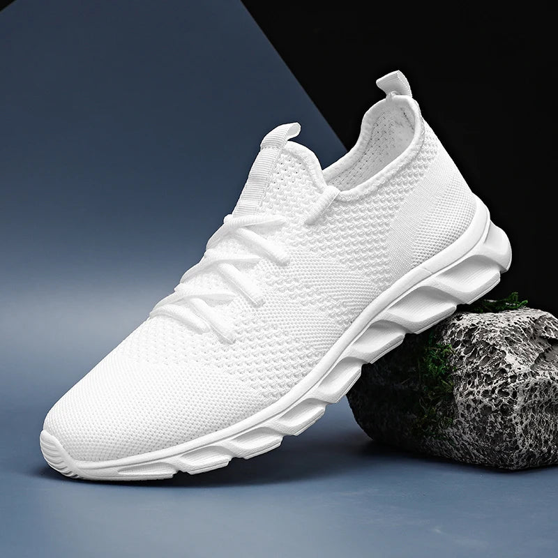 Men Breathable Mesh Running Shoes Lightweight Sports Sneakers TAVEN System LLC