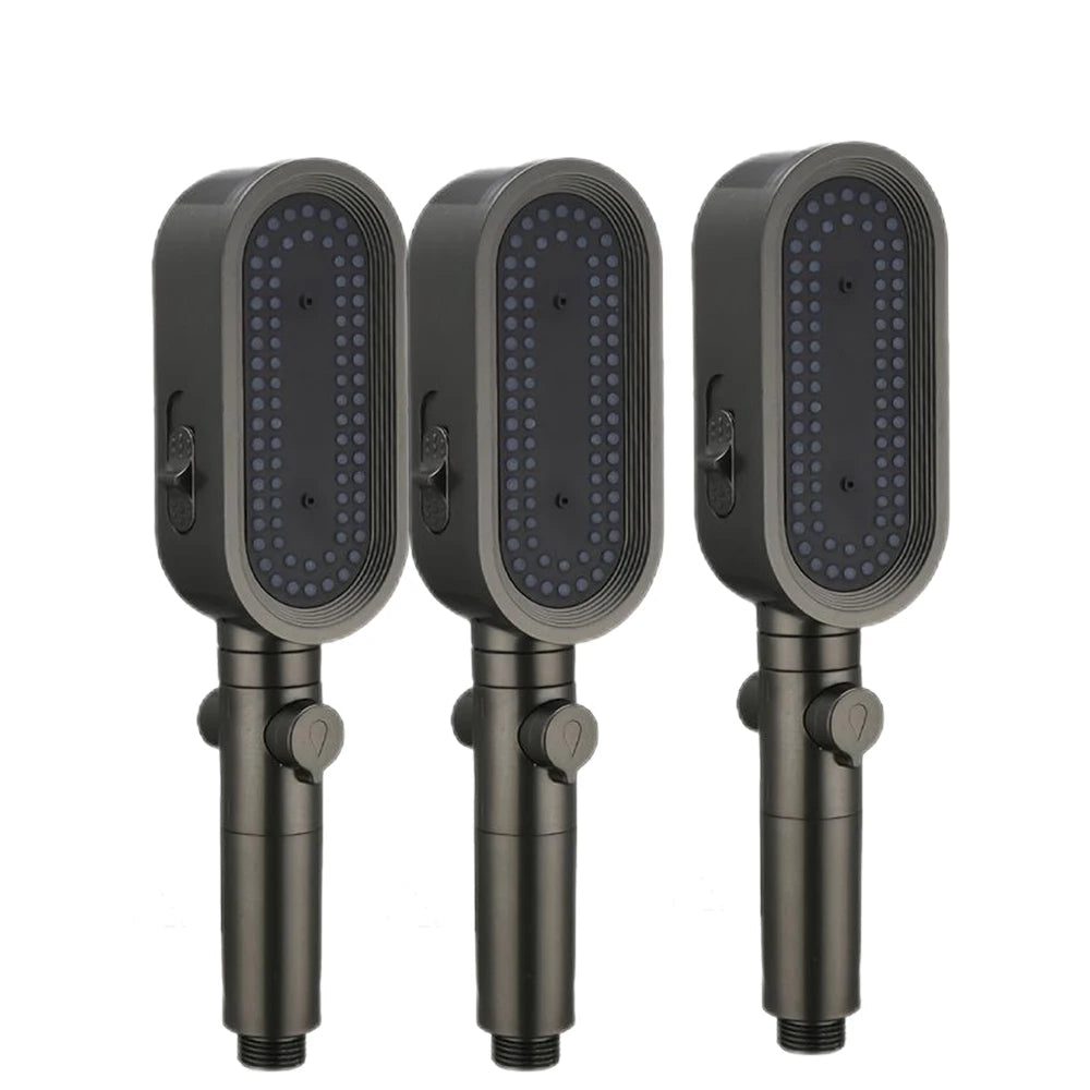 3 Modes Powerful Shower Head Anti-clogging and Easy To Clean Anti Anti-limescale Shower Head Handheld Flexible Bath  Shower Head TAVEN System LLC