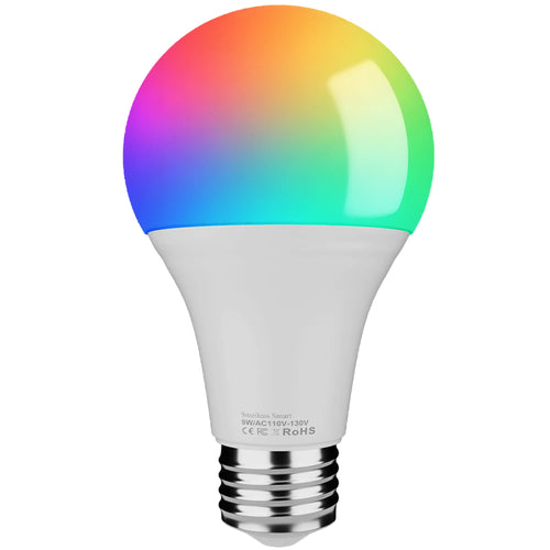 4pcs, RGBCW Smart Light Bulbs, Color Changing Dimmable Bulbs with Music Sync & App Control, Smart Home Lights for Bedroom. TAVEN System LLC