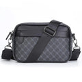 Men PU Leather Business Shoulder Bag Crossbody Messenger Bag TAVEN System LLC