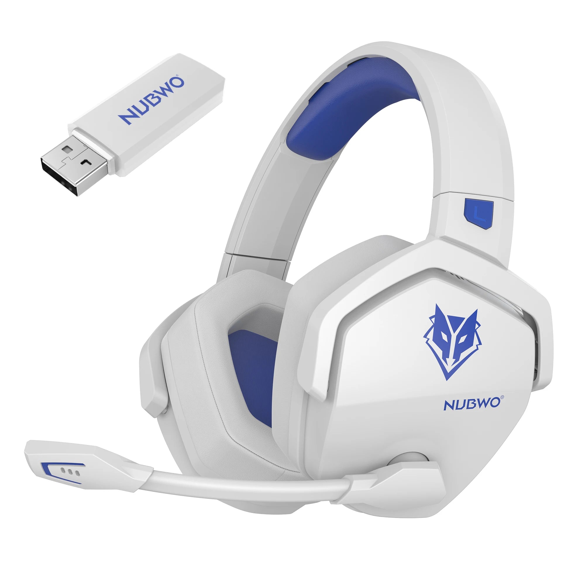 NUBWO G06 2.4G Dual Wireless Gaming Headset 5ms Low Latency 7.1 Surround ENC Mic For PC PS4 PS5 Gaming Bluetooth Headphones TAVEN System LLC