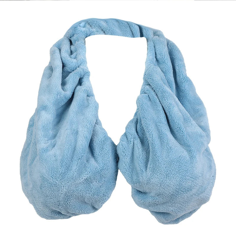 1pc Bra Women Breast-feeding Tube Top Bath Towel Hanging Neck blue Top Women's Intimates Breathable Sexy Towel Female Underwear TAVEN System LLC