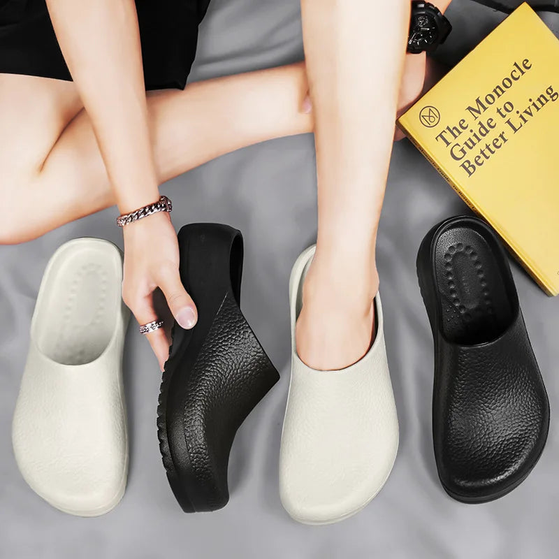 High Quality Men Slippers Garden Clog Women Water Proof Chef Shoe Comfortable Sandal Slippers Pet Workers Outdoor Fishing Shoes TAVEN System LLC