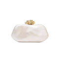 Shell Pearl Clutch Bag Women Acrylic Wedding Evening Party Handbag TAVEN System LLC