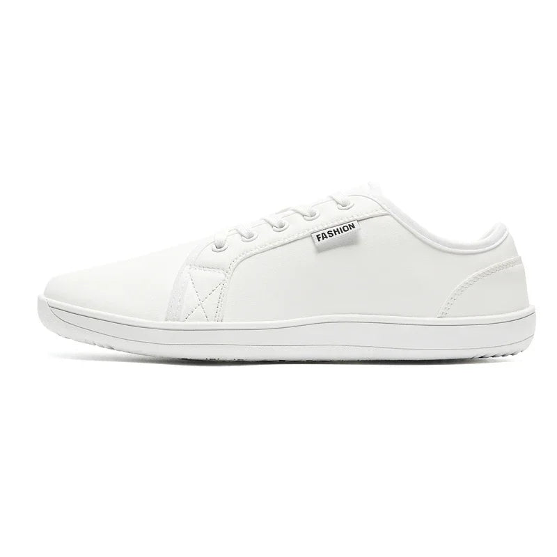 Mens Artificial Leather Wide Barefoot Shoes Unisex Plus Size Male Outdoor Minimalist Sneakers Women Zero Drop Casual Walking TAVEN System LLC