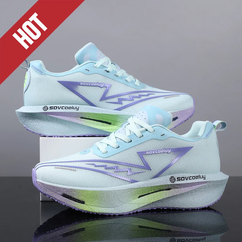 Running Shoes Carbon Board Profession Marathon Men Sports Breathable Lightweight Women's Comfortable Athletic Nonskid Sneakers TAVEN System LLC