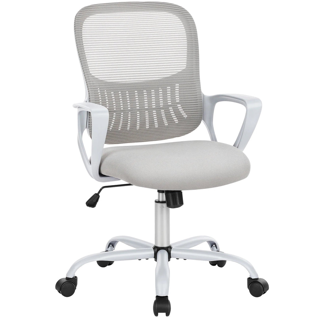 JHK Ergonomic Mesh Office Chair with Flip-Up Arms and Wheels TAVEN System LLC