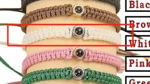 DHQH Wholesale Personalized Photo Projection Bracelet Customization Commemorative Photo Couple Jewelry Gift for Her Direct sales TAVEN System LLC