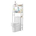 Over Toilet Storage Shelf,2/3-Tier Freestanding Over The Toilet Storage,Metal Bathroom Shelves with Paper Holder and Removable TAVEN System LLC