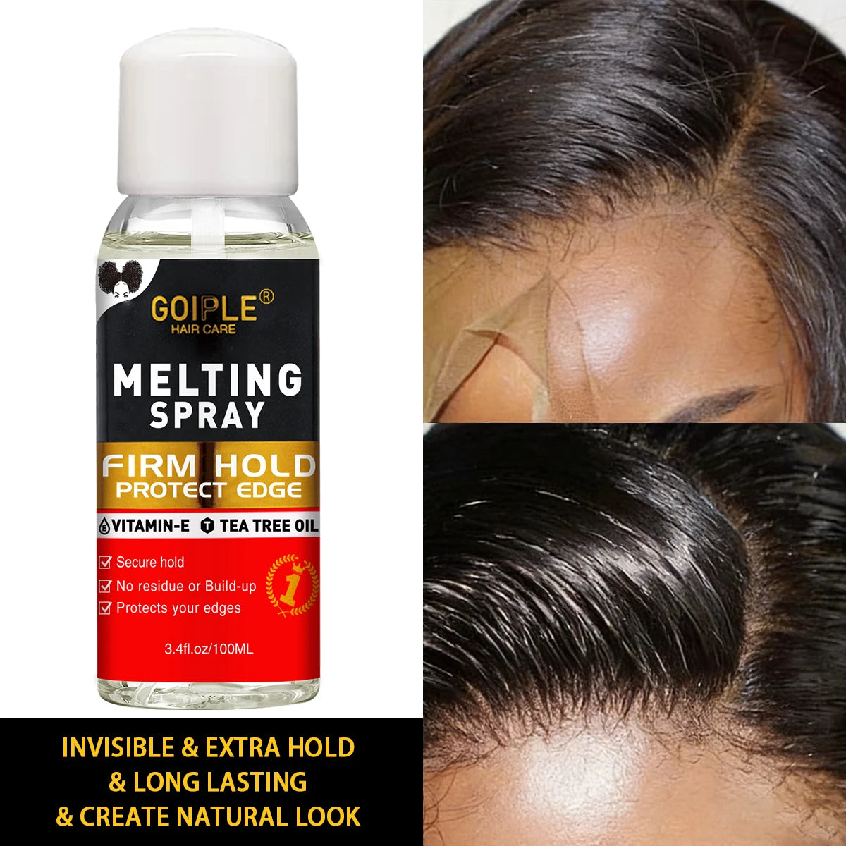 Goiple Lace Melting Spray & Tint Mousse Wig Install Kit