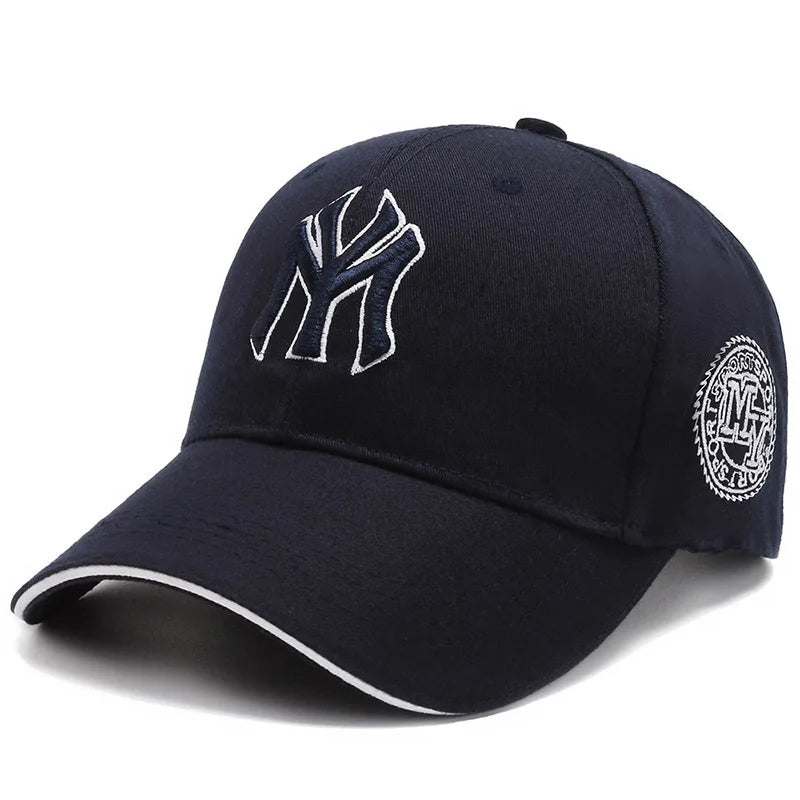 Embroidered Cotton Baseball Cap Adjustable Sun Protection Hat