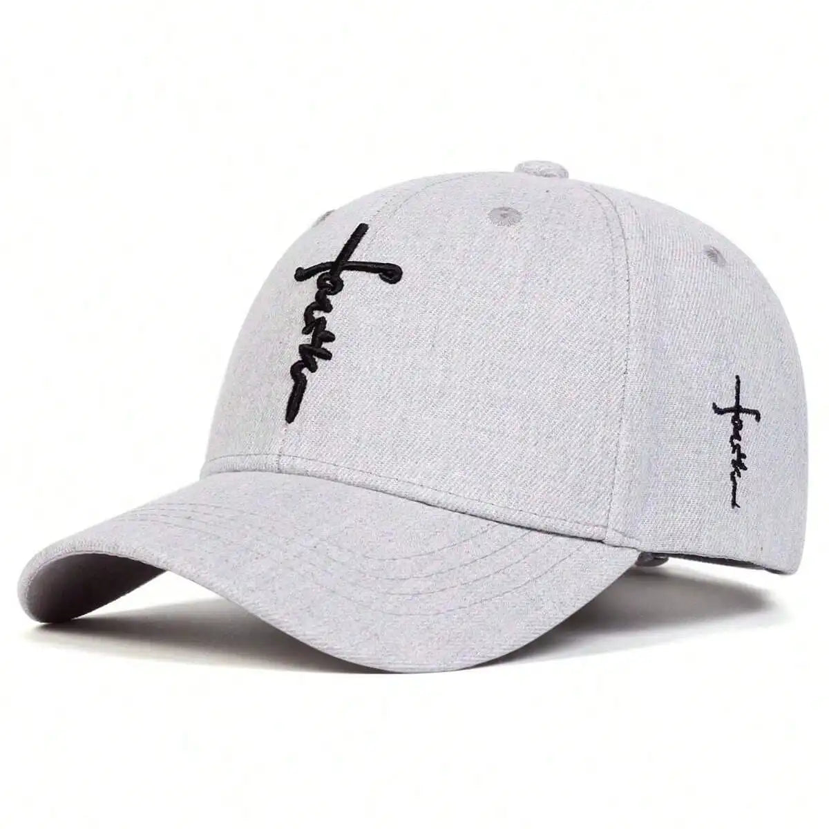 Faith Embroidery Snapback Baseball Cap Unisex Cotton Sun Hat TAVEN System LLC