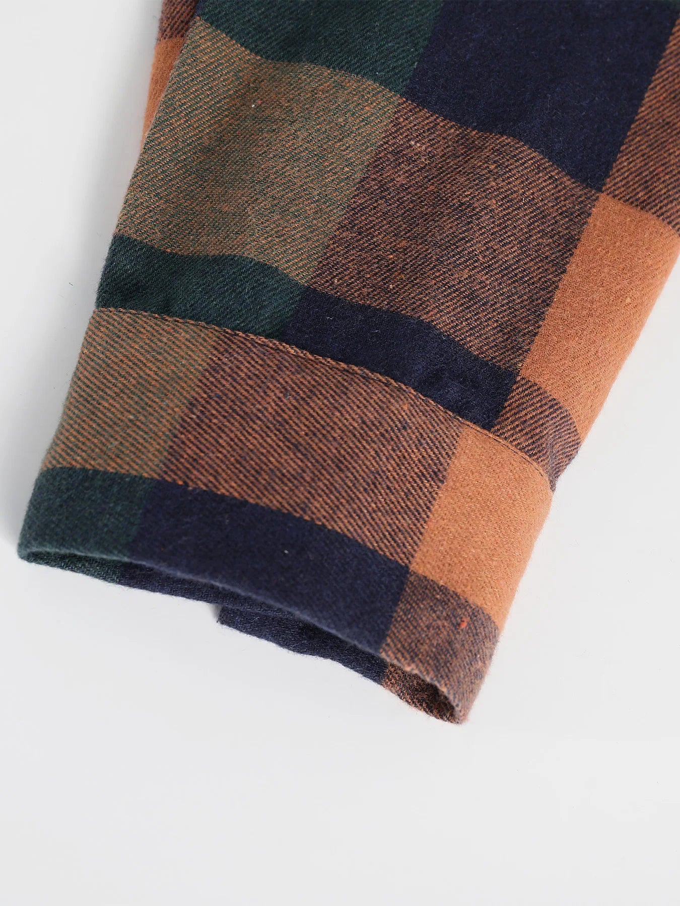 Vintage Plaid Long Sleeve Flannel Shirt Men's Spring Fall Loose Casual Top TAVEN System LLC