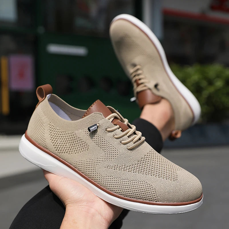 Men Mesh Sliding Shoes Lightweight Anti Slip Sports Sneakers TAVEN System LLC