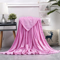 Soft Warm Blankets For Beds Winter Warm Coral Velvet Solid Sofa Cover Bedspread Winter Plaid Blankets Winter Sheet Bedspread TAVEN System LLC