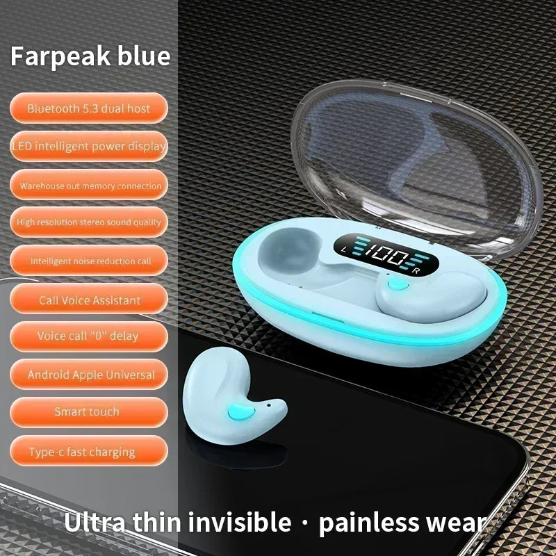 TWS Earphones Wireless Earphones Headphones Noise Reduction Sport Game Sleep Bluetooth Earbuds for all smartphones TAVEN System LLC