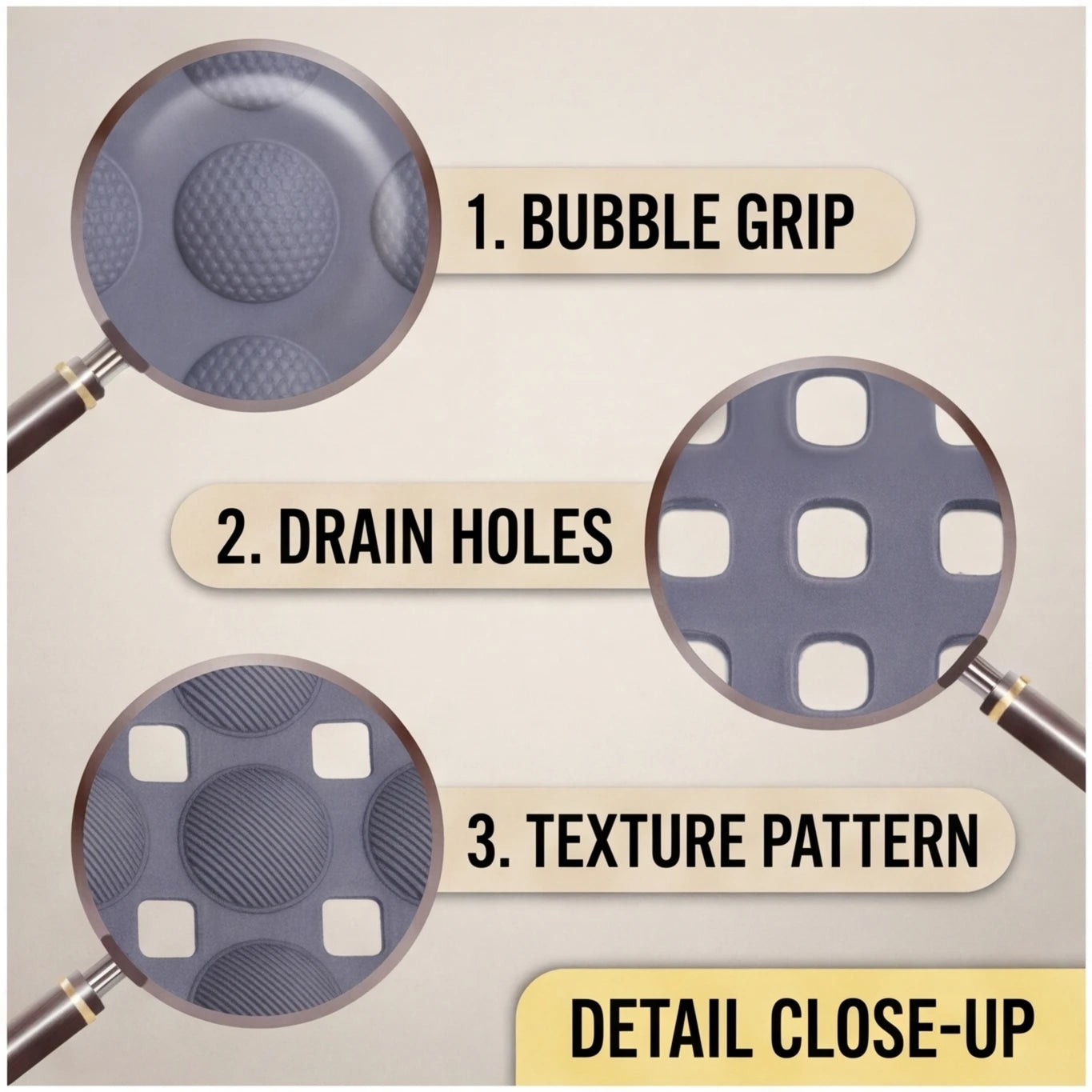 1-Pack 14in*27in Non-Slip Shower Mat, Features a wavy pattern with silky-smooth texture for a comfortable, non-irritating touch,Bathtub Mat with Drain Holes & Suction Cups, Foot Massage Shower Rug, Bathroom Essentials for Hom TAVEN System LLC