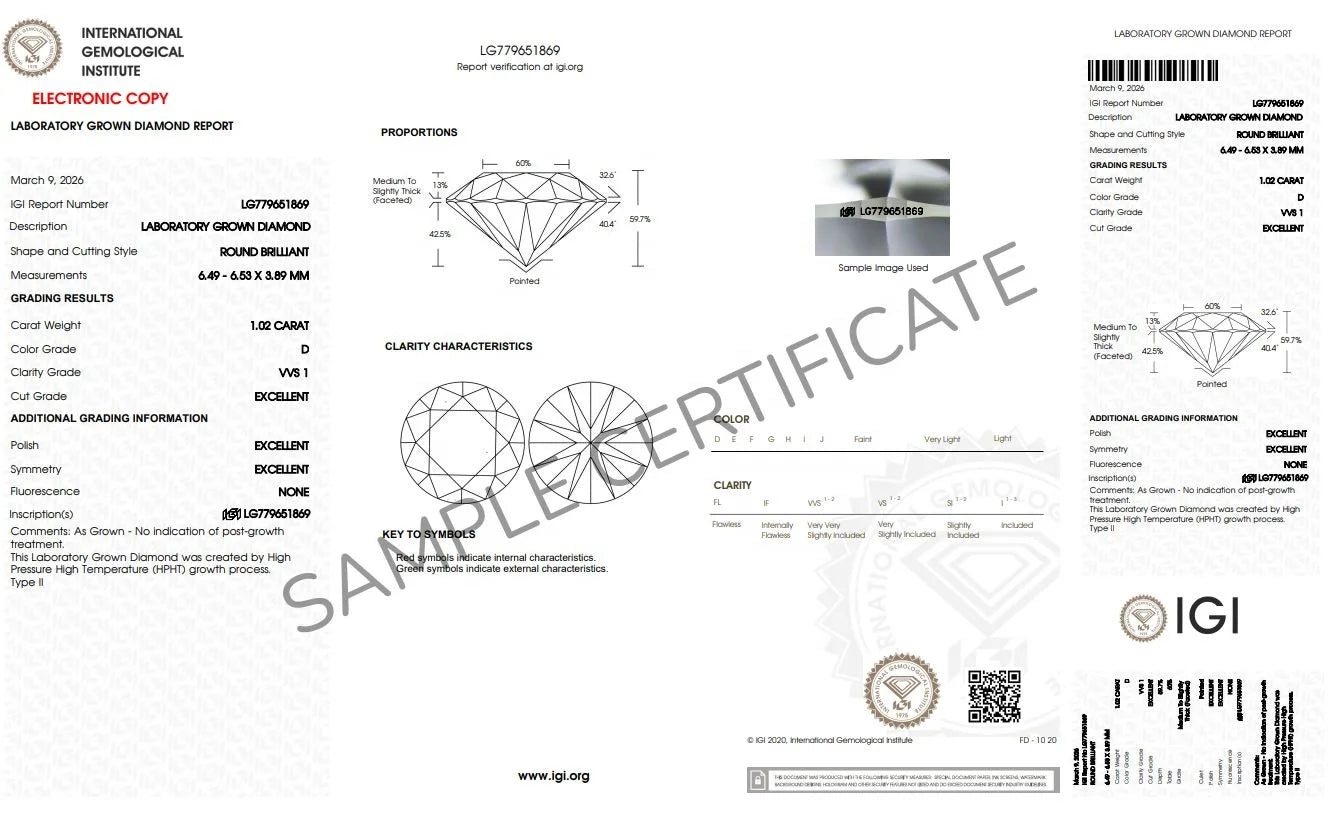Certified Lab Grown Diamond Ring Original 10K 14K 18K VVS1 Diamond New Collection Adjustable Band Ring Hot Trending Products TAVEN System LLC