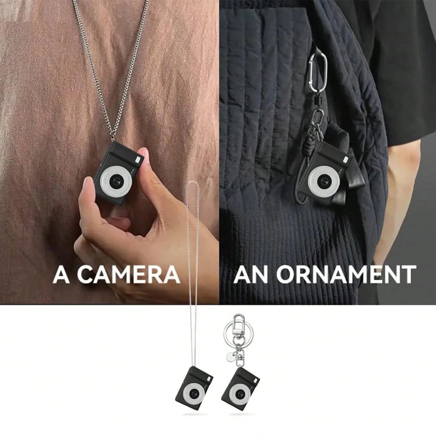 Mini Camera 1080P HD Video Recorder - Keychain Digital Video Camera with 32GB Card and Long Battery Life, Ultra-Portable Mini Camera for Travel/Vlog/Night Shooting, Supports Time-Lapse Shooting, Video Recording TAVEN System LLC