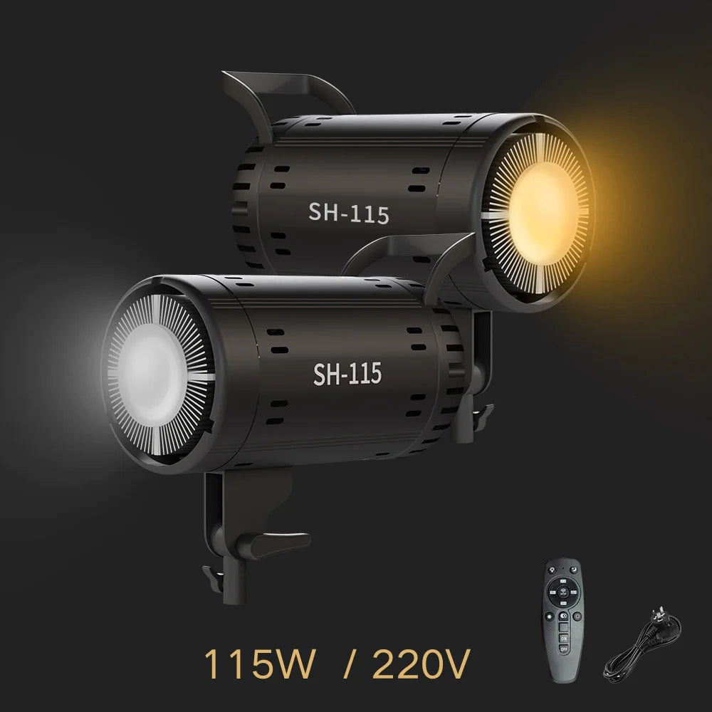 Bowens 135W LED Studio Light Kit with 2M Tripod Dimmable Lamp TAVEN System LLC