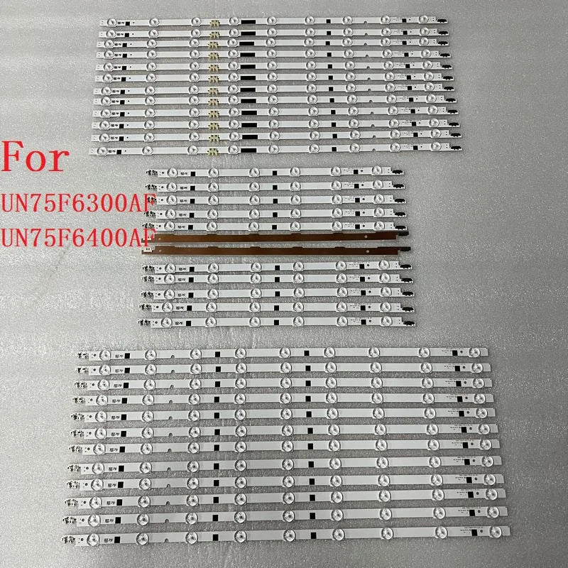 LED Backlight Strip For Samsung UE75F6300AY UE75F6370SS UE75F6375SB UE75F6400AK UE75F6400AW UE75F6400AY UE75F6470SS UE75F6475SB TAVEN System LLC