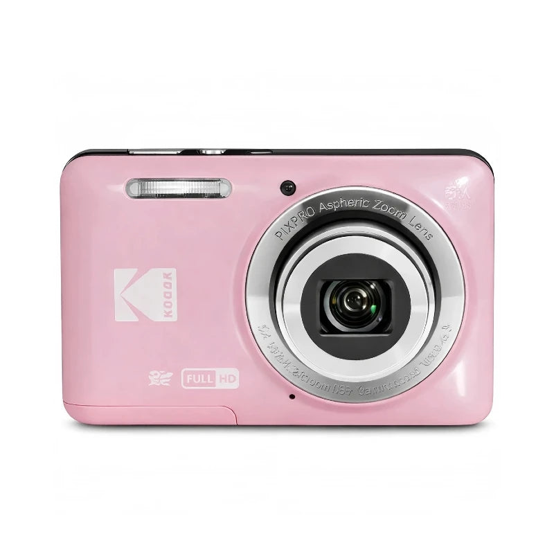 KODAK PIXPRO FZ55-RD 16MP Digital Camera 5X Optical Zoom 28mm Wide Angle 1080P Full HD Video 2.7" LCD Vlogging Camera TAVEN System LLC