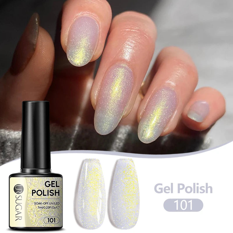 UR SUGAR 7ML Nail Gel Fresh Macaron 107 Colors All For Manicure Semi Permanent Soak Off LED UV Long-Lasting Nail Art Varnish TAVEN System LLC