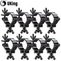 U'King 8Pcs Black Truss Clamps Heavy Duty Stage Lighting Hooks For Hanging DJ Lighting Par Lights Spot Lights TAVEN System LLC