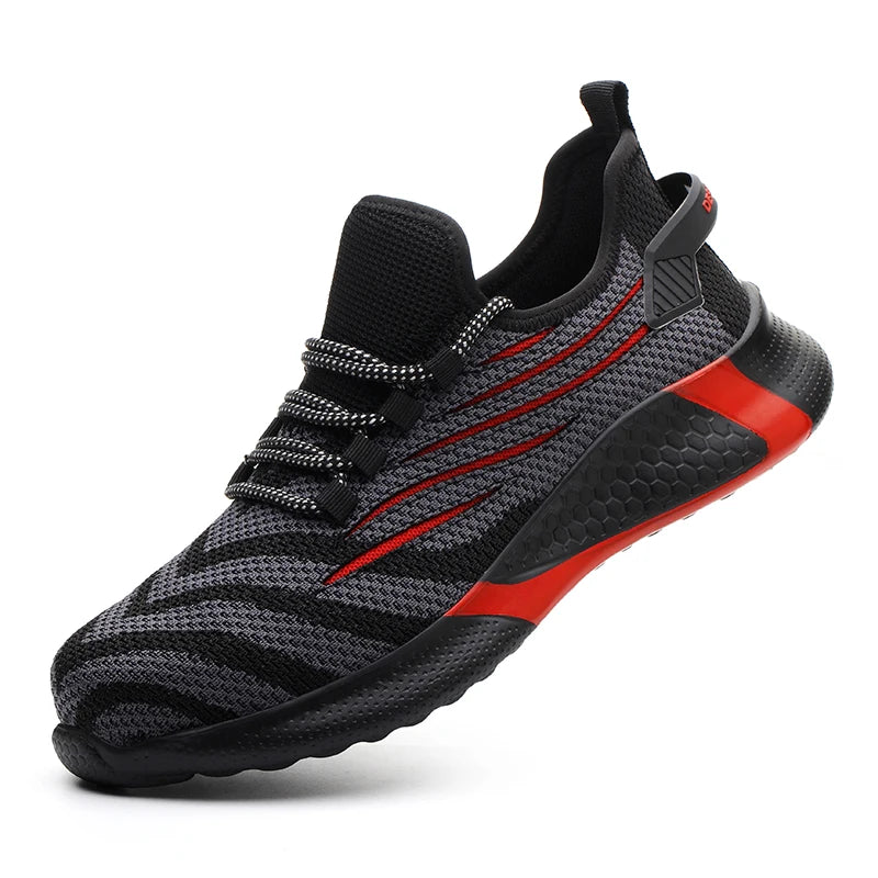 Men Work Safety Shoes Anti-puncture Working Sneakers Male Indestructible Work Shoes Men Boots Lightweight Men Shoes Safety Boots TAVEN System LLC