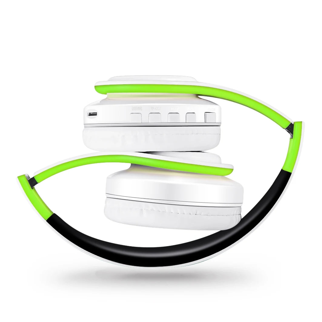 2026 Wireless Bluetooth Stereo Headset Upgrading Sports Overhead Earphone with Mic for Smart Phone TV PC Tablet - Music TAVEN System LLC