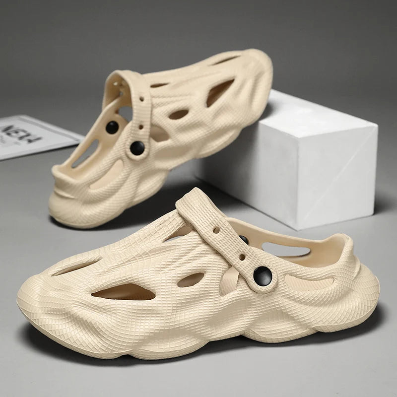Novelty Hot Sale Garden Shoes for Women Mens Sandals EVA Lightweight Beach Clogs Summer Beach Zapatos Hombre for Men and Women TAVEN System LLC