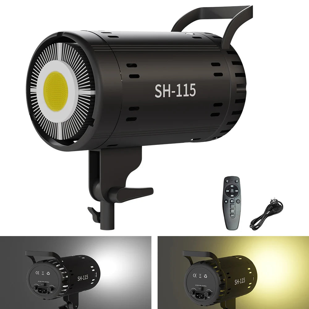 Bowens 135W LED Studio Light Kit with 2M Tripod Dimmable Lamp TAVEN System LLC