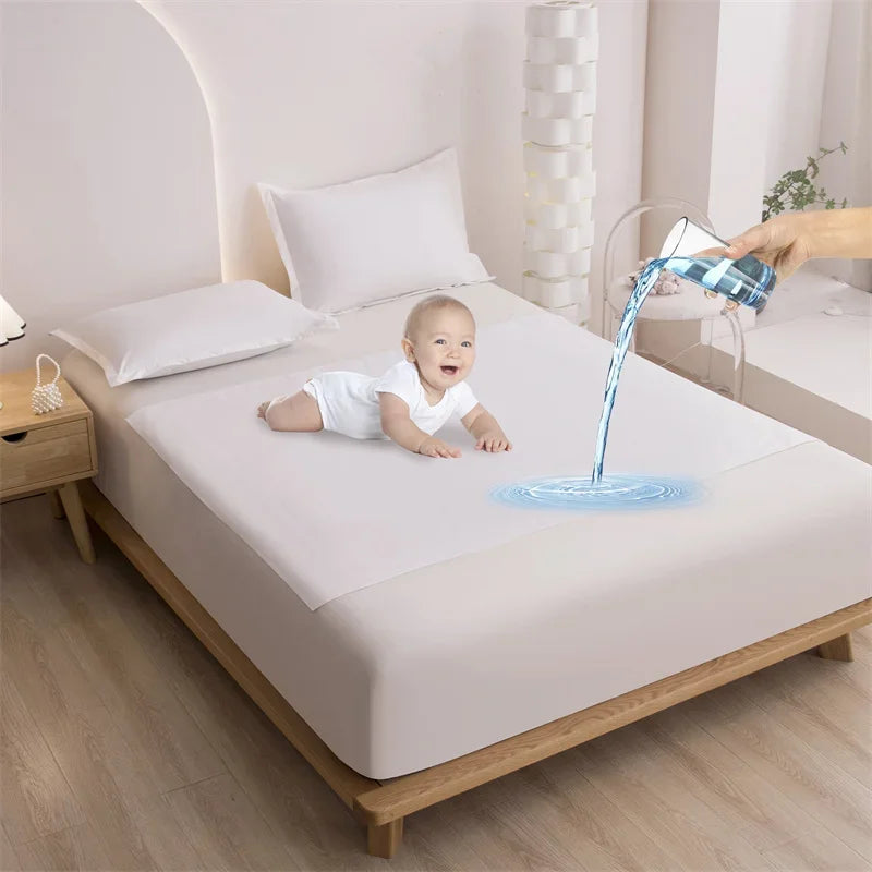 Bed Flat Sheet TPU Waterproof SPA Couple Mattress Cover Adult Urine Pad Baby/Elderly/Pregnant Women Bed Pad Massage Mat Cussion TAVEN System LLC