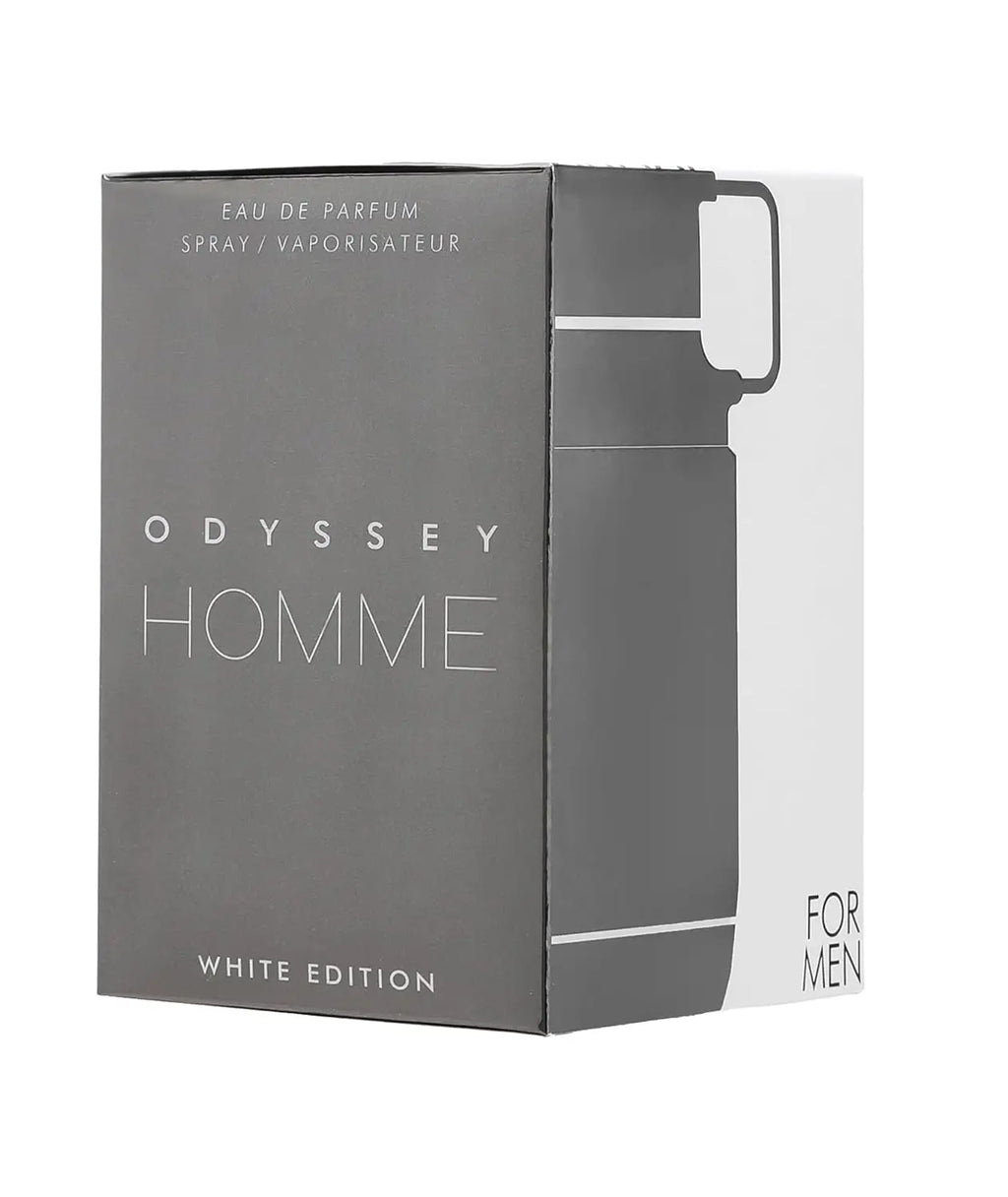 Armaf Odyssey Homme White Edition EDP 100ml – Men’s Fresh Woody Amber Long Lasting Luxury Cologne Gift TAVEN System LLC