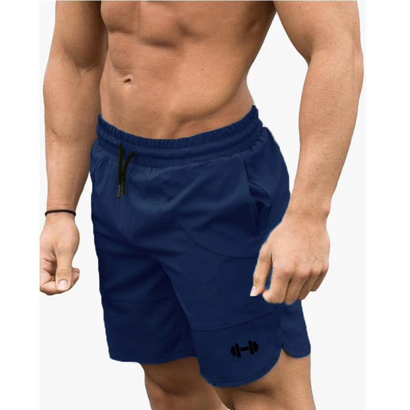 Summer Mens Casual Shorts Gym Wear Fitness Workout Shorts Men Sport Short Pants Tennis Basketball Soccer Training Running Shorts TAVEN System LLC