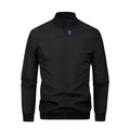 2024 Spring and Autumn New Baseball Collar Short Loose Solid Color Jacket Men's Business Casual Thin Coat Trend TAVEN System LLC