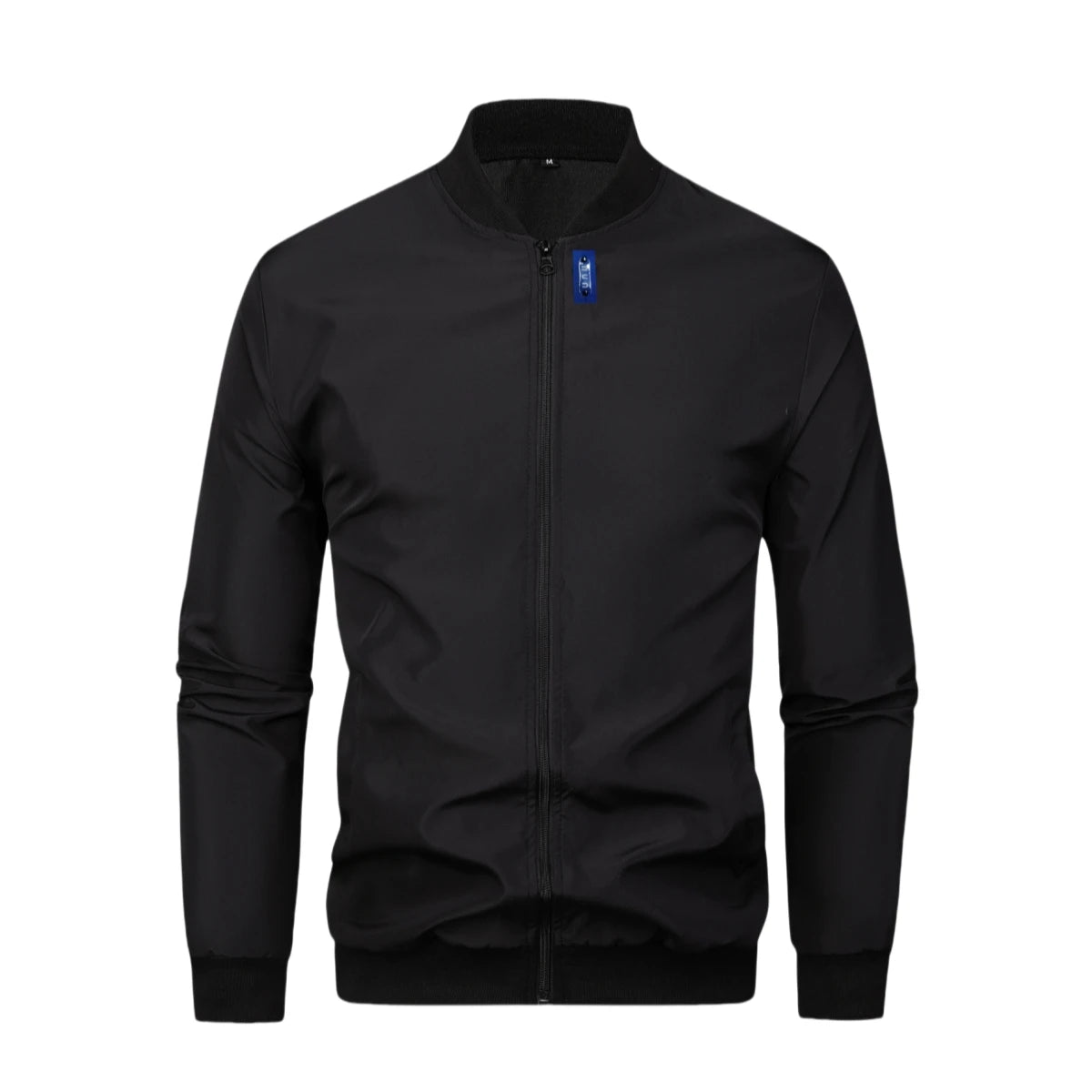 2024 Spring and Autumn New Baseball Collar Short Loose Solid Color Jacket Men's Business Casual Thin Coat Trend TAVEN System LLC