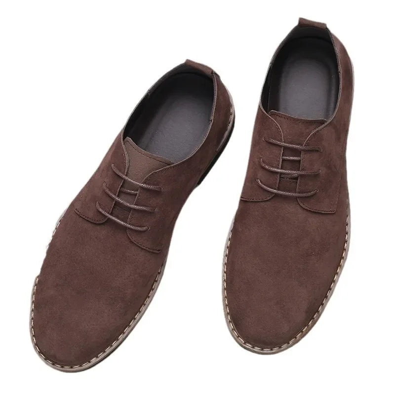 Men Matte Leisure Shoes Retro Floral Pattern Men Dress Shoes Fashion Lace-Up Flats High Quality Business Men Party Wedding 2025 TAVEN System LLC