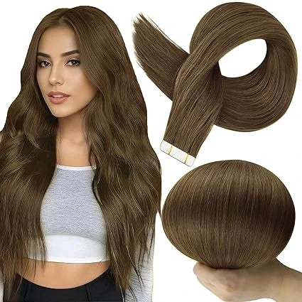 Shine Remy Straight Tape In Human Hair Extensions