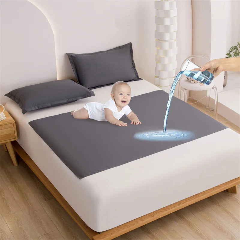 Bed Flat Sheet TPU Waterproof SPA Couple Mattress Cover Adult Urine Pad Baby/Elderly/Pregnant Women Bed Pad Massage Mat Cussion TAVEN System LLC